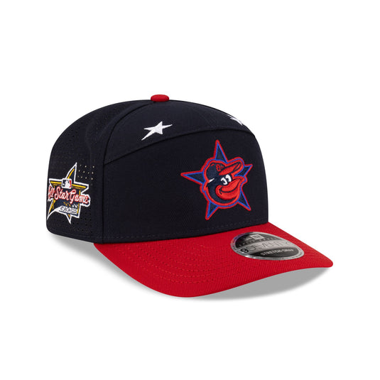 Baltimore Orioles 2025 All-Star Game Workout Split Panel 9SEVENTY Stretch-Snap Hat - New Era Cap