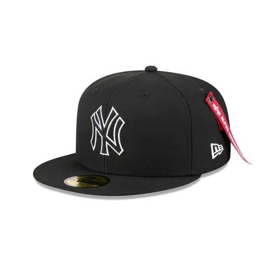 Alpha Industries x New York Yankees Black 59FIFTY Fitted Hat - New Era Cap