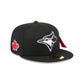 Alpha Industries x Toronto Blue Jays Black 59FIFTY Fitted Hat