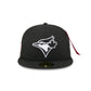 Alpha Industries x Toronto Blue Jays Black 59FIFTY Fitted Hat