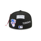Alpha Industries x Toronto Blue Jays Black 59FIFTY Fitted Hat