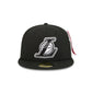 Alpha Industries x Los Angeles Lakers Black 59FIFTY Fitted Hat