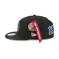 Alpha Industries x San Francisco 49ers Black 59FIFTY Fitted Hat