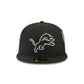 Alpha Industries x Detroit Lions Black 59FIFTY Fitted Hat