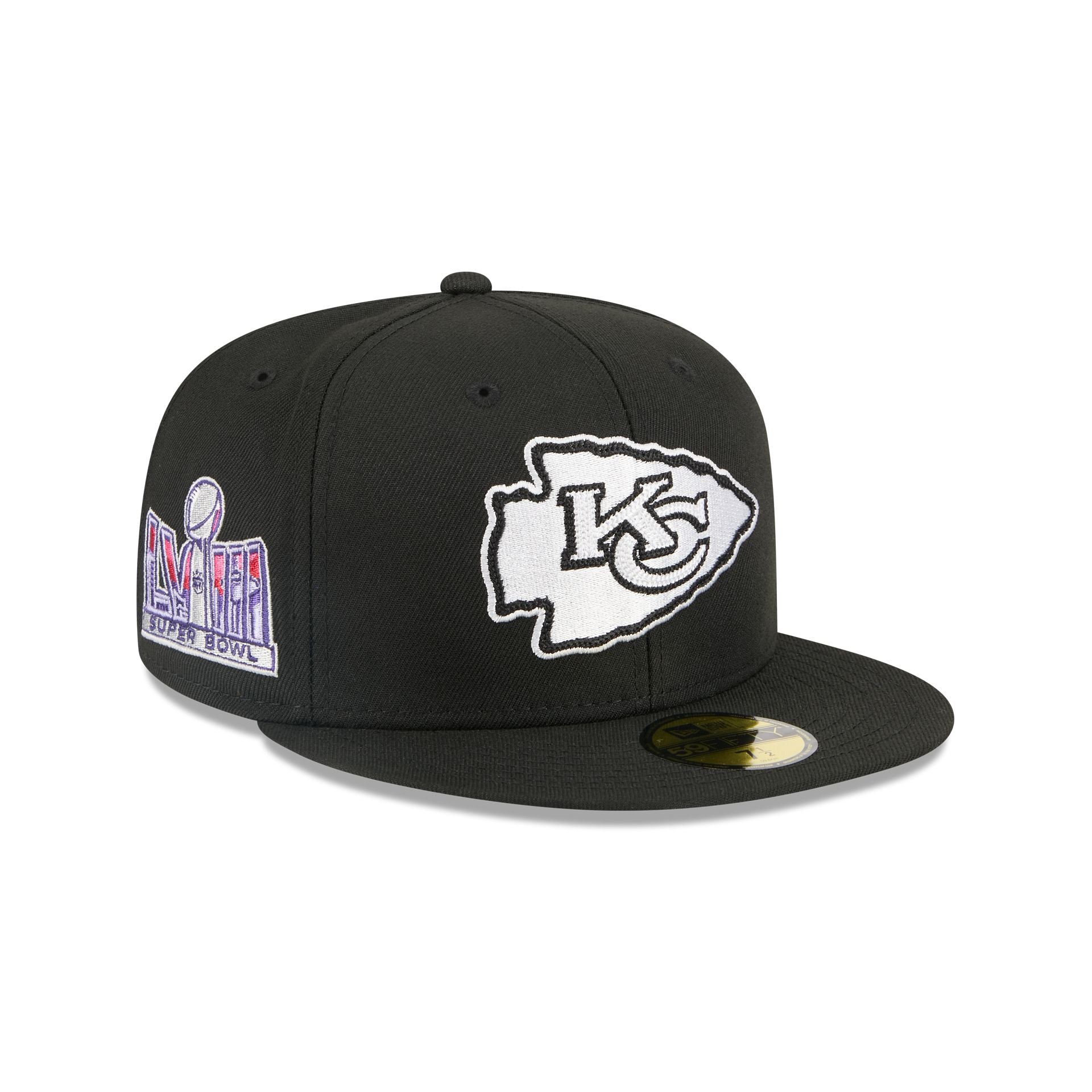 Alpha Industries x Kansas City Chiefs Black 59FIFTY Fitted Hat