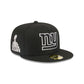 Alpha Industries x New York Giants Black 59FIFTY Fitted Hat