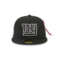 Alpha Industries x New York Giants Black 59FIFTY Fitted Hat