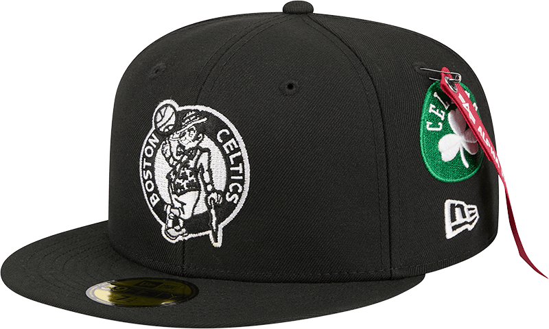 Alpha Industries x Boston Celtics Black 59FIFTY Fitted Hat