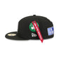 Alpha Industries x Boston Celtics Black 59FIFTY Fitted Hat