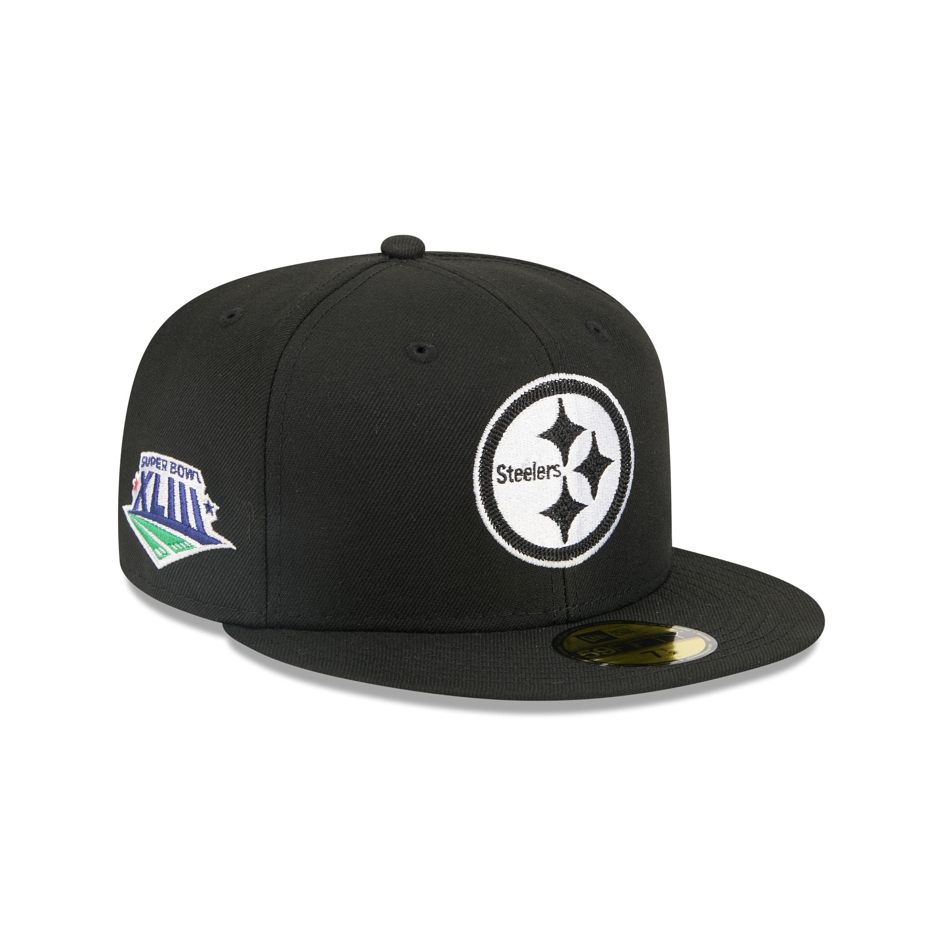 Alpha Industries x Pittsburgh Steelers Black 59FIFTY Fitted Hat