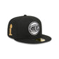 Alpha Industries x New York Knicks Black 59FIFTY Fitted Hat