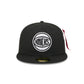 Alpha Industries x New York Knicks Black 59FIFTY Fitted Hat