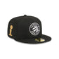 Alpha Industries x Toronto Raptors Black 59FIFTY Fitted Hat