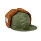 Alpha Industries x Toronto Raptors Olive Green Dog Ear 59FIFTY Fitted Hat