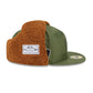 Alpha Industries x Las Vegas Raiders Olive Green Dog Ear 59FIFTY Fitted Hat