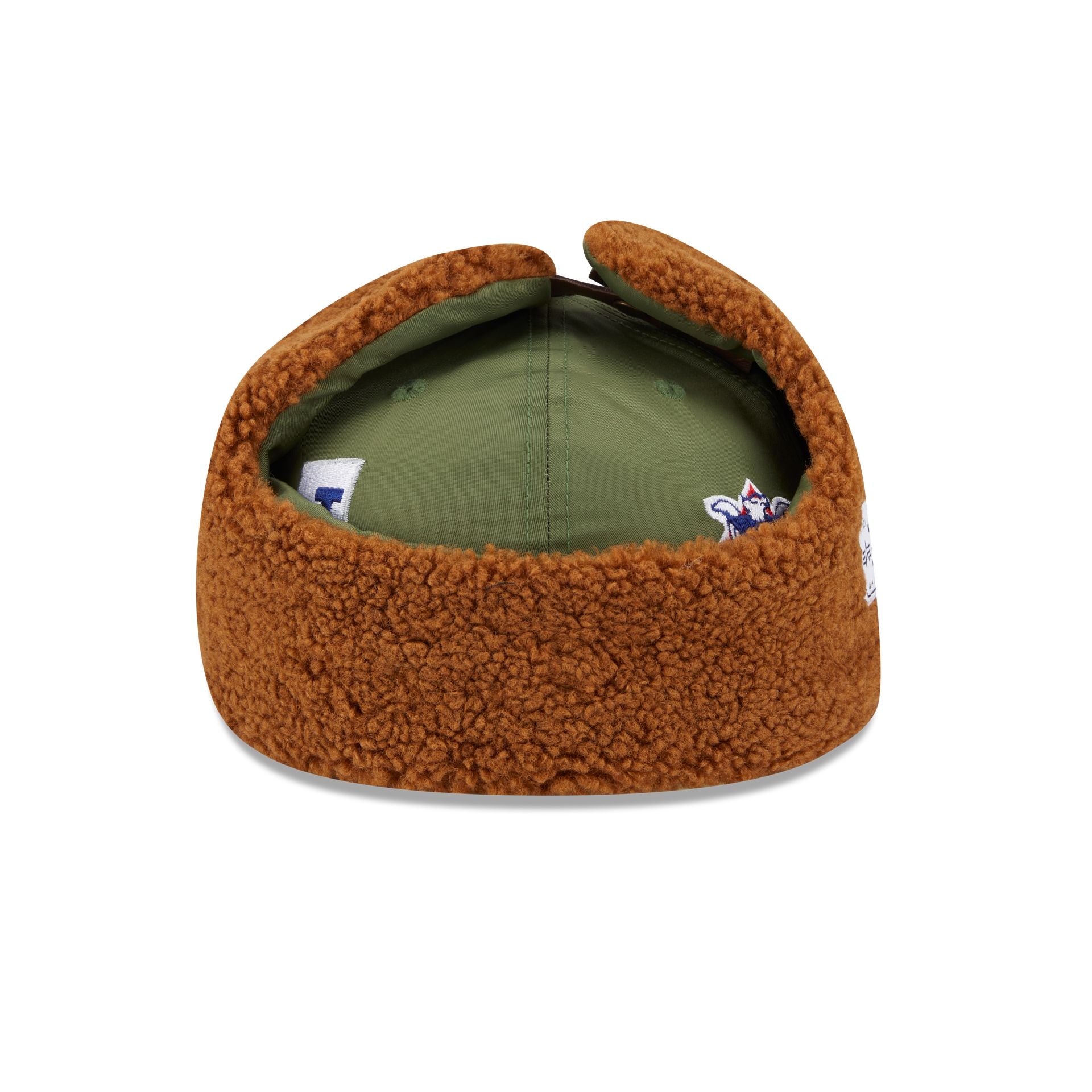 Alpha Industries x Los Angeles Dodgers Olive Green Dog Ear 59FIFTY