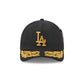 Alpha Industries x Los Angeles Dodgers Black 9FORTY M-Crown A-Frame Snapback Hat