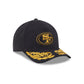 Alpha Industries x San Francisco 49ers Black 9FORTY M-Crown A-Frame Snapback Hat