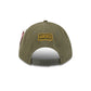 Alpha Industries x San Francisco 49ers Olive Green 9FORTY M-Crown A-Frame Snapback Hat