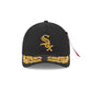 Alpha Industries x Chicago White Sox Black 9FORTY M-Crown A-Frame Snapback Hat