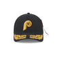 Alpha Industries x Philadelphia Phillies Black 9FORTY M-Crown A-Frame Snapback Hat