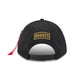 Alpha Industries x Atlanta Braves Black 9FORTY M-Crown A-Frame Snapback Hat