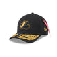 Alpha Industries x Montreal Expos Black 9FORTY M-Crown A-Frame Snapback Hat