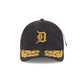 Alpha Industries x Detroit Tigers Black 9FORTY M-Crown A-Frame Snapback Hat