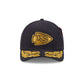 Alpha Industries x Kansas City Chiefs Black 9FORTY M-Crown A-Frame Snapback Hat