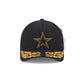 Alpha Industries x Dallas Cowboys Black 9FORTY M-Crown A-Frame Snapback Hat