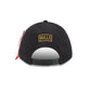 Alpha Industries x Chicago Bulls Black 9FORTY M-Crown A-Frame Snapback Hat