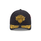 Alpha Industries x New York Knicks Black 9FORTY M-Crown A-Frame Snapback Hat
