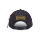 Alpha Industries x Pittsburgh Steelers Black 9FORTY M-Crown A-Frame Snapback Hat