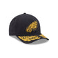 Alpha Industries x Philadelphia Eagles Black 9FORTY M-Crown A-Frame Snapback Hat