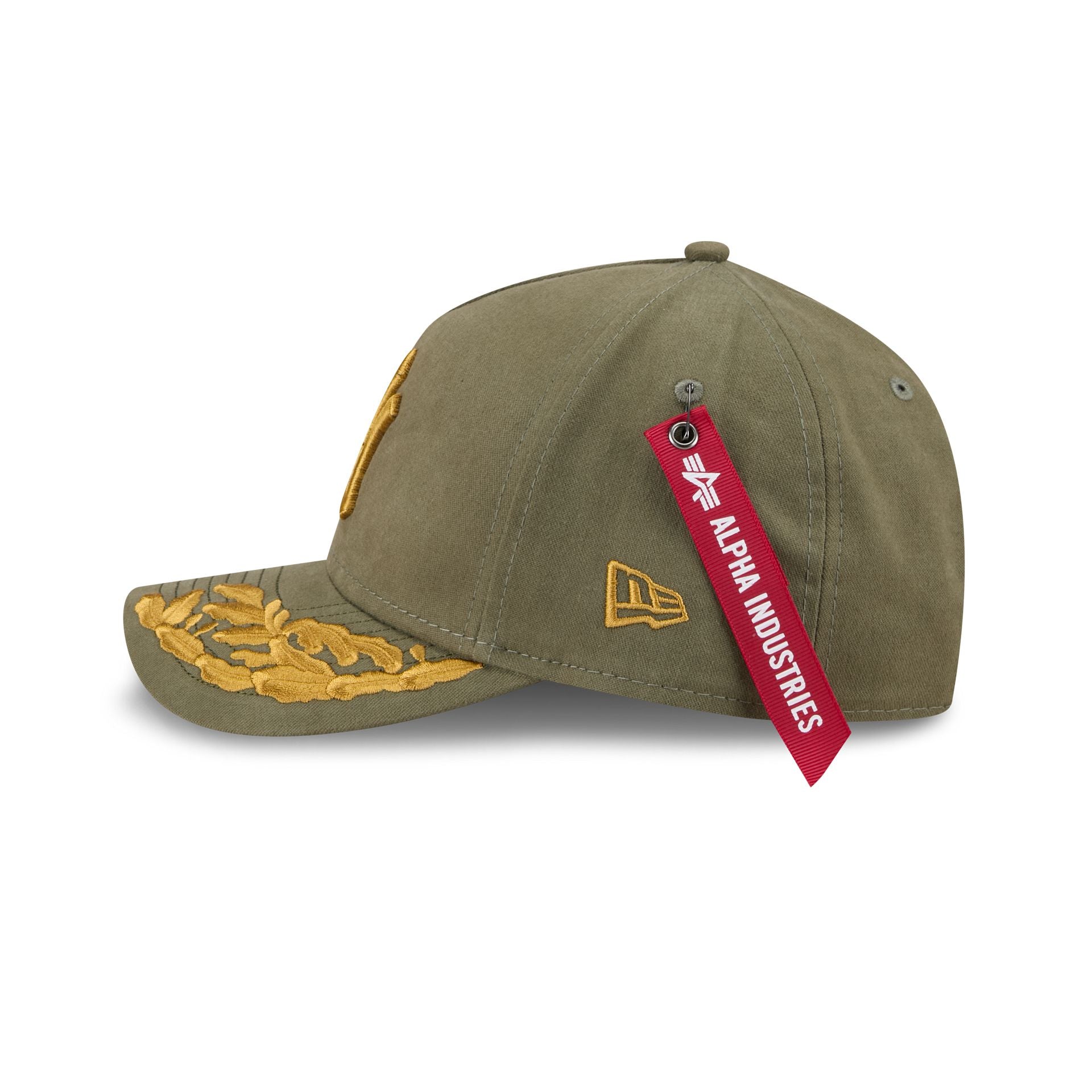 Alpha Industries x New York Yankees Olive Green 9FORTY M-Crown A