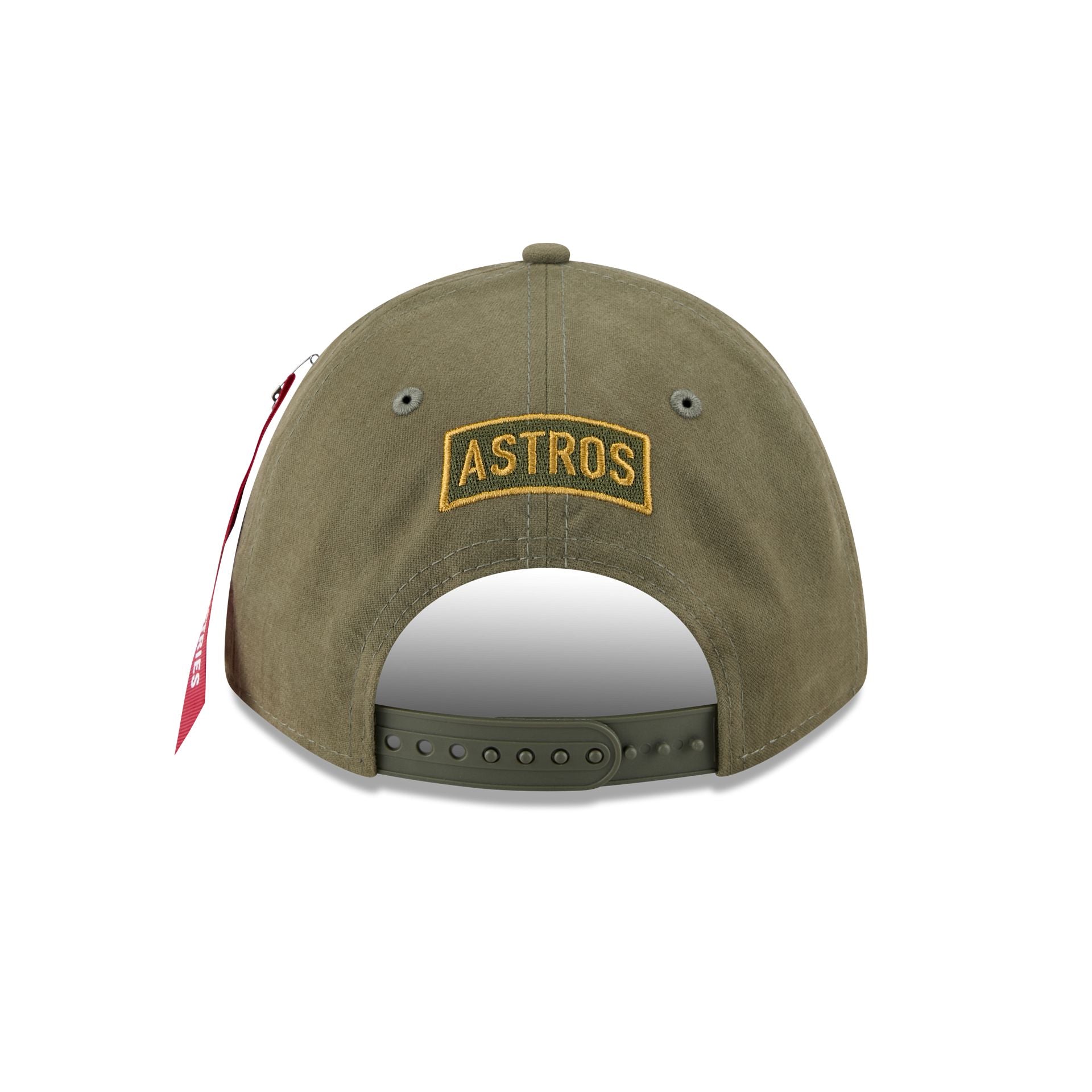 Alpha Industries x Houston Astros Olive Green 9FORTY M-Crown A