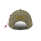 Alpha Industries x Chicago White Sox Olive Green 9FORTY M-Crown A-Frame Snapback Hat