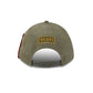 Alpha Industries x Chicago Bears Olive Green 9FORTY M-Crown A-Frame Snapback Hat