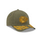 Alpha Industries x Kansas City Chiefs Olive Green 9FORTY M-Crown A-Frame Snapback Hat