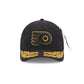 Alpha Industries x Philadelphia Flyers Black 9FORTY M-Crown A-Frame Snapback Hat