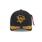 Alpha Industries x Pittsburgh Penguins Black 9FORTY M-Crown A-Frame Snapback Hat