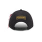 Alpha Industries x Pittsburgh Penguins Black 9FORTY M-Crown A-Frame Snapback Hat
