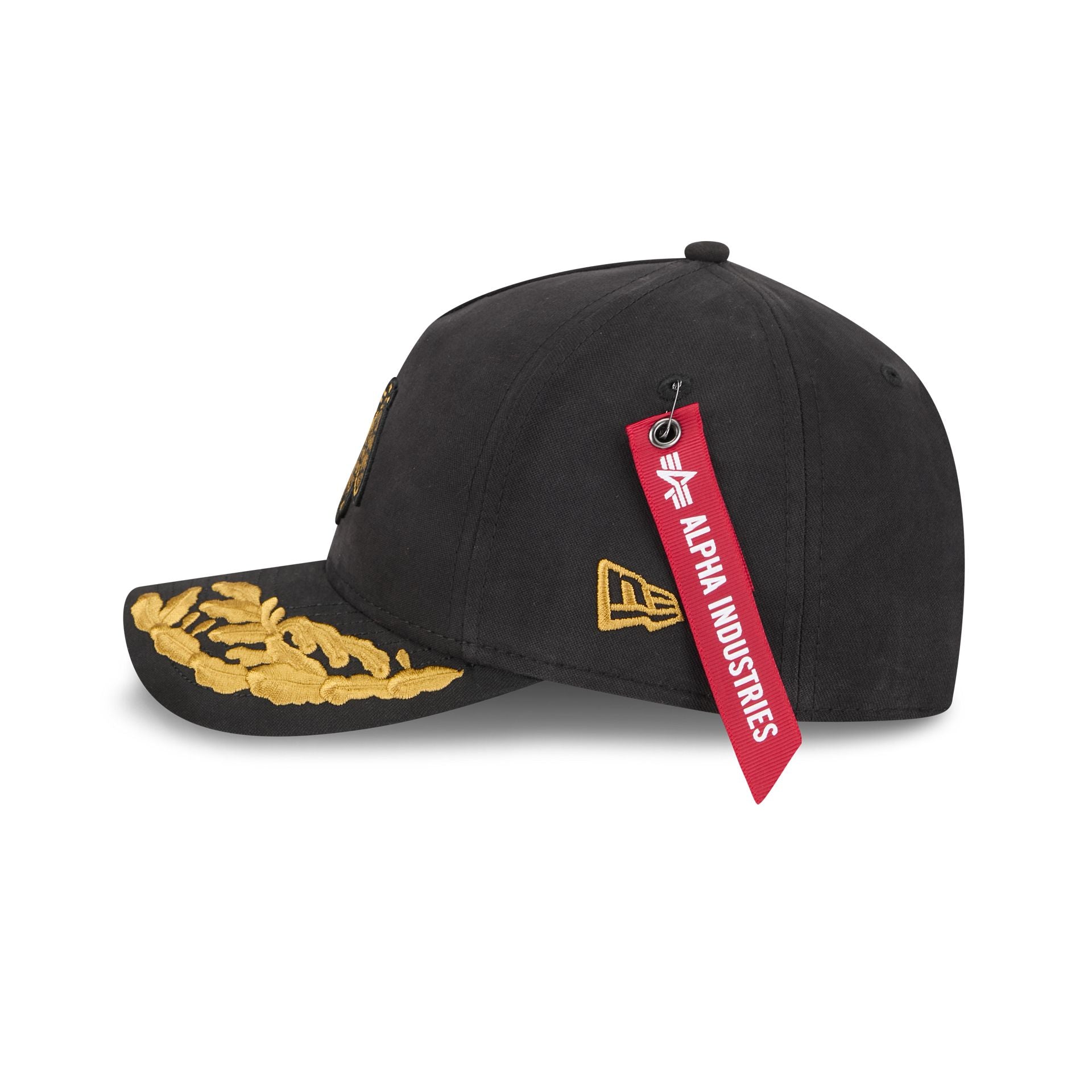 Alpha Industries x Chicago Blackhawks Black 9FORTY M-Crown A-Frame