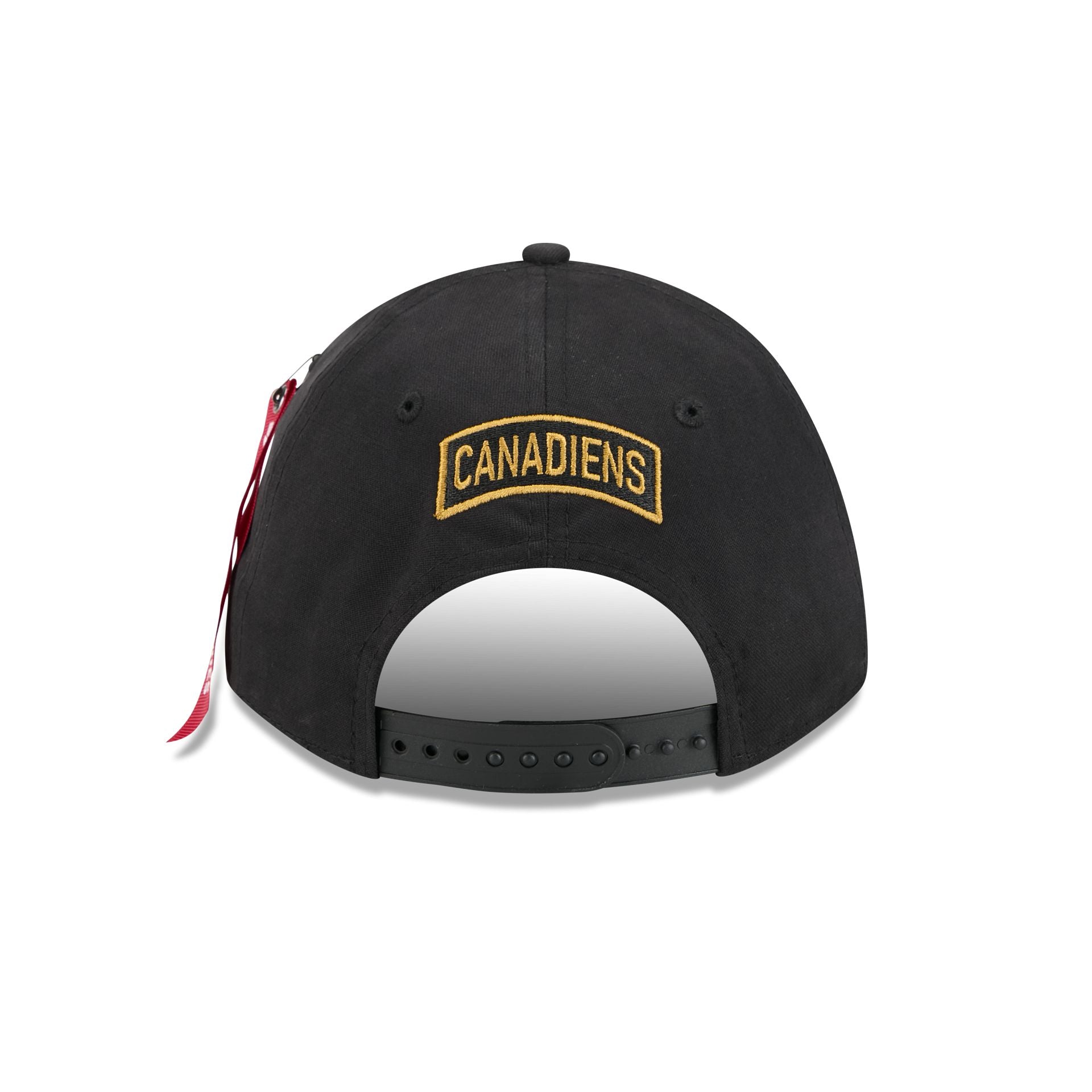 Alpha Industries x Montreal Canadiens Black 9FORTY M-Crown A-Frame