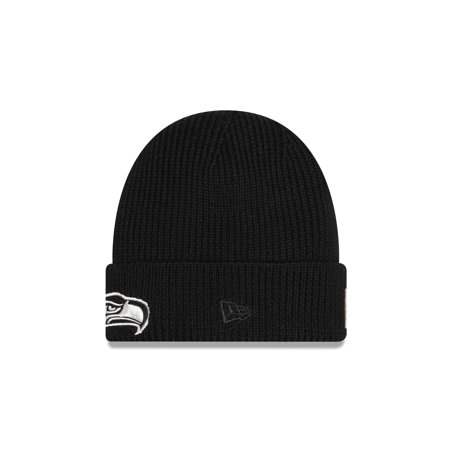 Alpha Industries x Seattle Seahawks Black Cuff Knit Hat