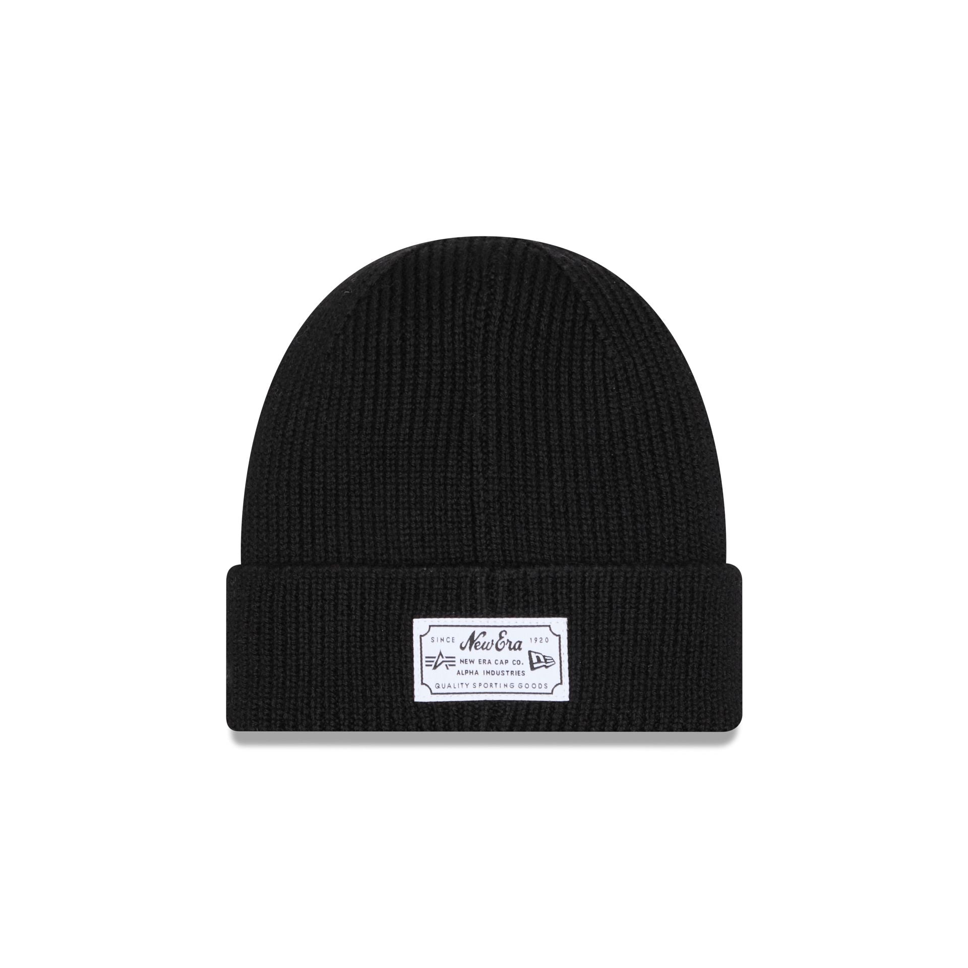Alpha Industries x Seattle Seahawks Black Cuff Knit Hat