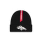 Alpha Industries x Denver Broncos Black Cuff Knit Hat