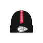 Alpha Industries x Kansas City Chiefs Black Cuff Knit Hat