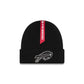 Alpha Industries x Buffalo Bills Black Cuff Knit Hat