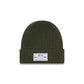 Alpha Industries x Atlanta Braves Olive Green Cuff Knit Hat